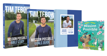 Tim Tebow book collection